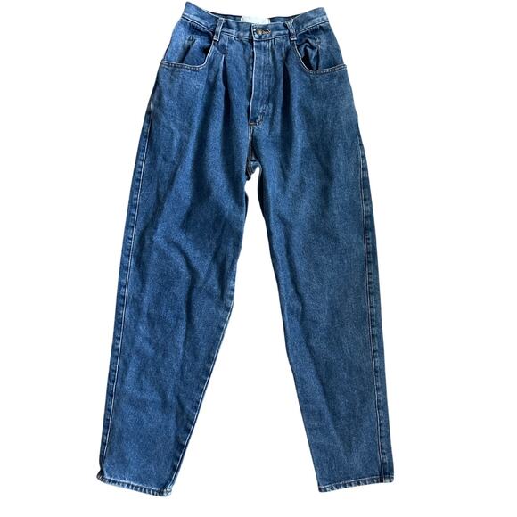 Vintage 80’s Giorgio‎ Fiorlini Pleated Front High Waist Mom Jeans Size 4 - Picture 1 of 9